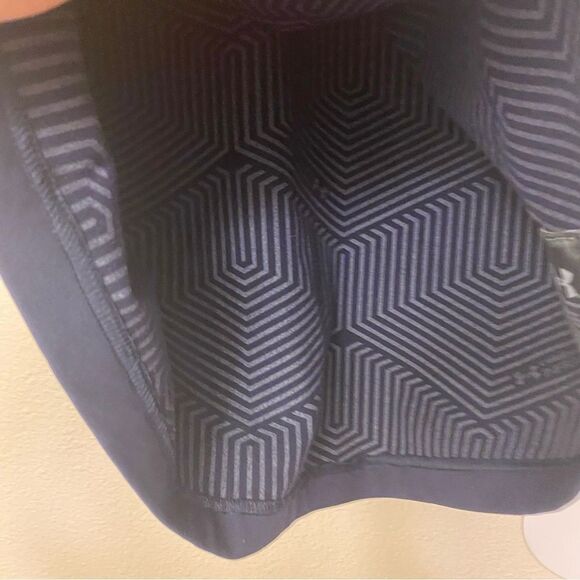 Under Armour mens blue Compression gold gear fleece lined long sleeve top mock S - Picture 6 of 12